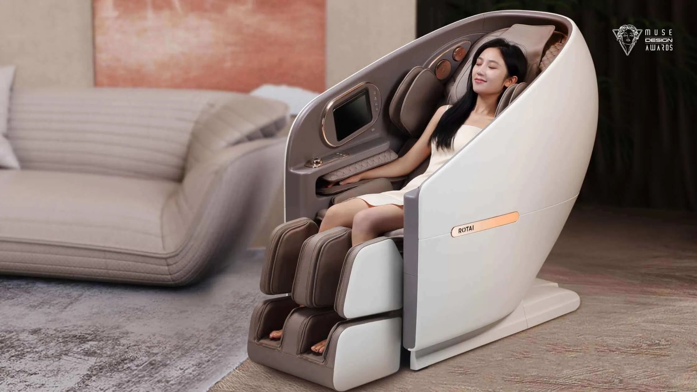 Rotai Massage Chair Wins Gold in MUSE Awards - Rotai - Best Massage Chair in Dubai UAE - Shop massage chairs in Dubai, UAE, Abu Dhabi -Therapy Massage Chairs - Back, Neck, & Leg Pain Relief