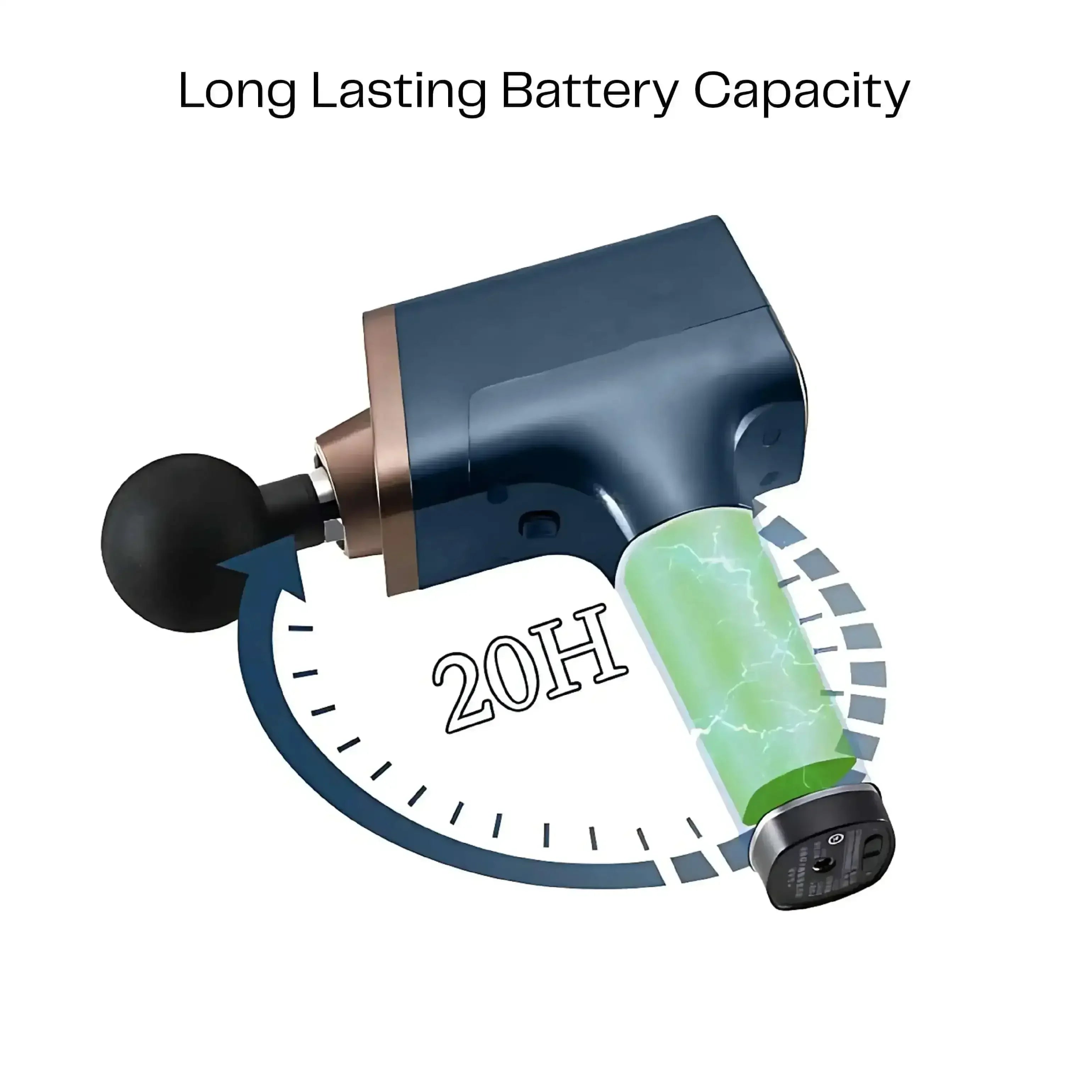 Handheld Massage Gun - Rotai - Best Massage Chair in Dubai UAE - Shop massage chairs in Dubai, UAE, Abu Dhabi