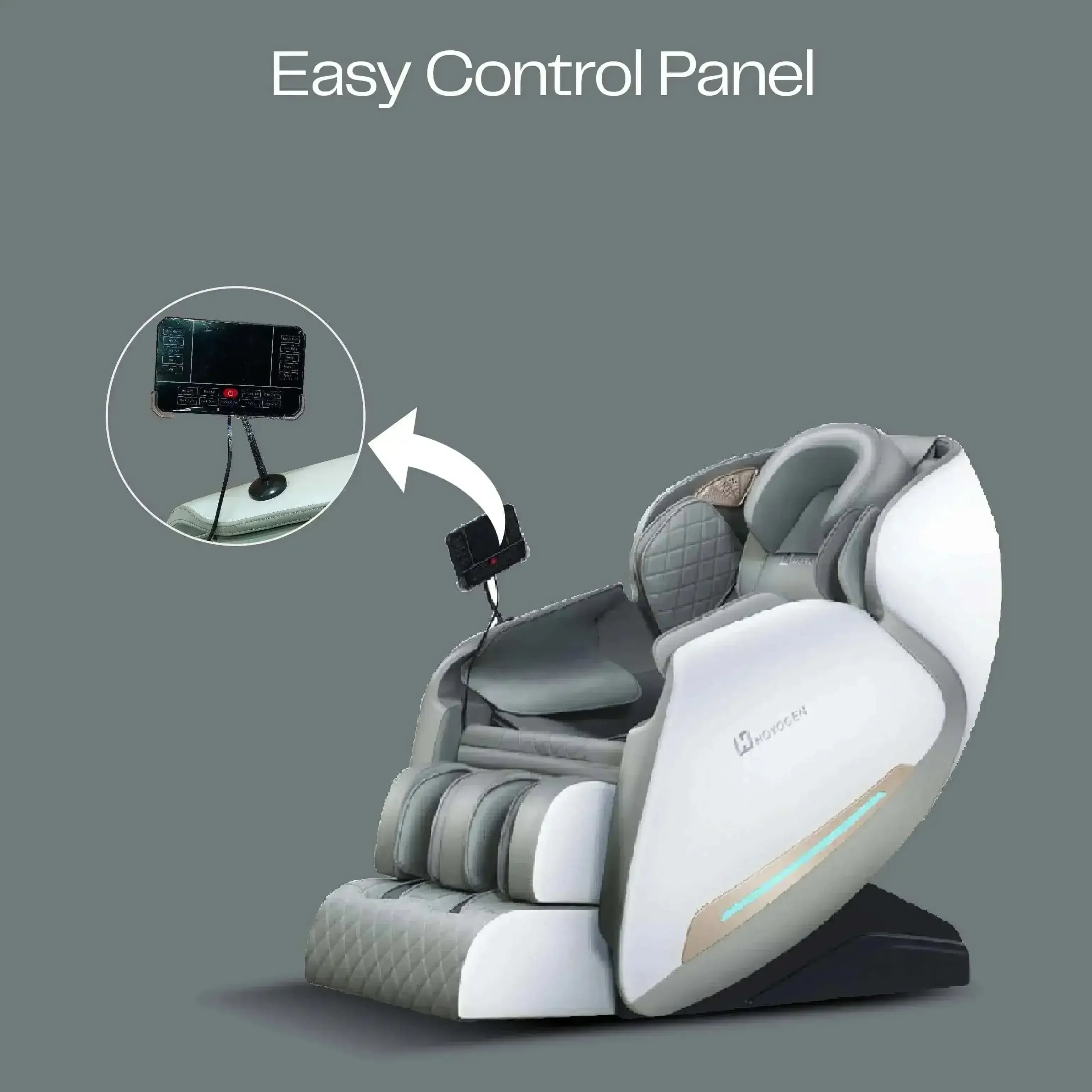 Rotai Hoyogen Force Massage Chair (White) - Rotai - Best Massage Chair in Dubai UAE - Shop massage chairs in Dubai, UAE, Abu Dhabi