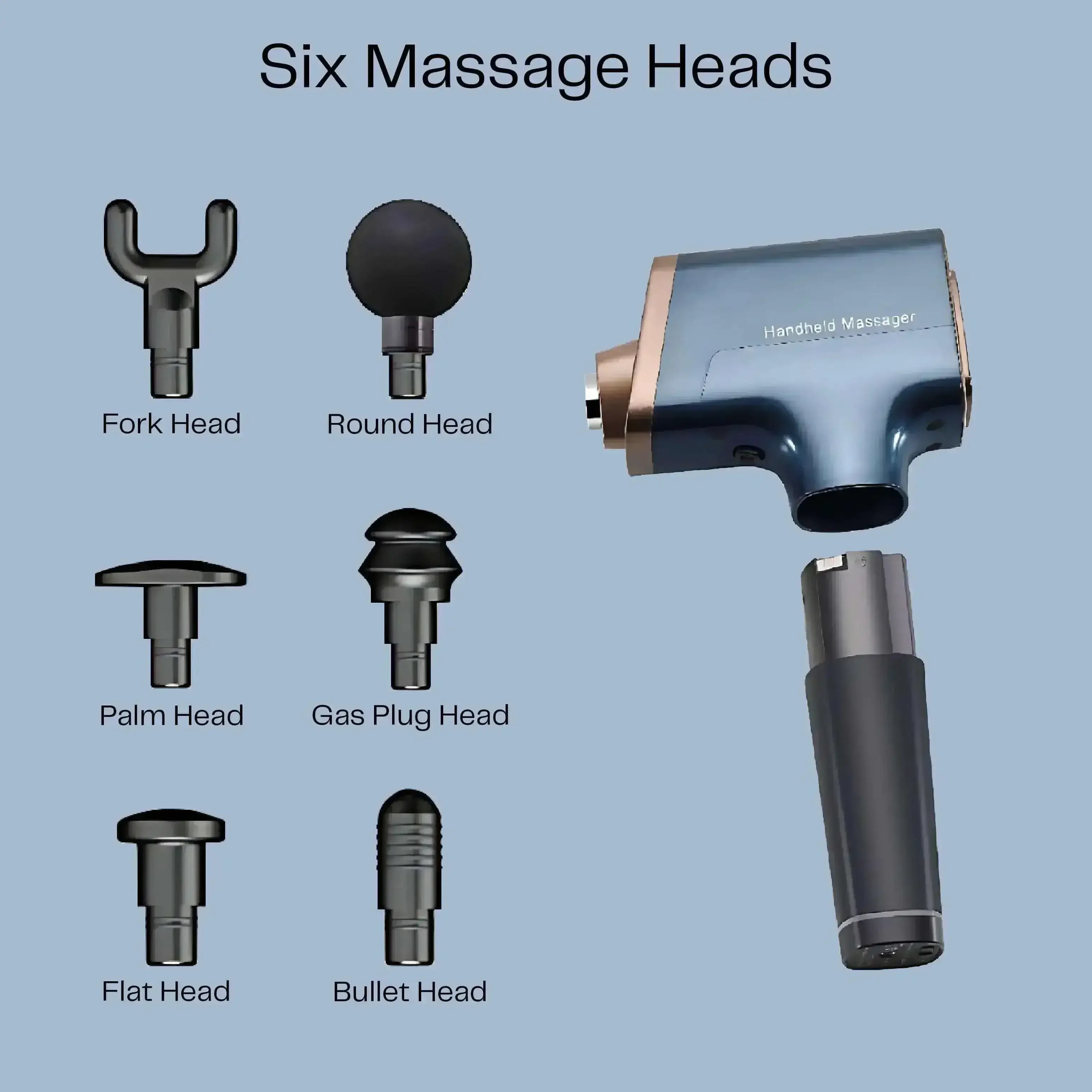 Handheld Massage Gun - Rotai - Best Massage Chair in Dubai UAE - Shop massage chairs in Dubai, UAE, Abu Dhabi