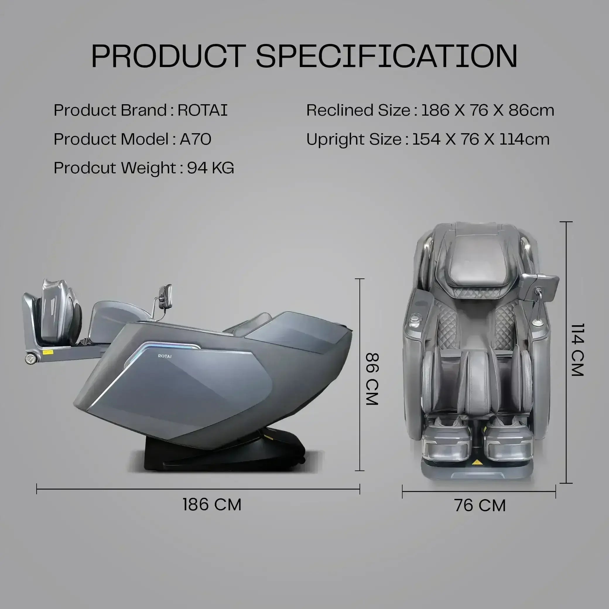 Rotai - Best Massage Chair in Dubai UAE - Shop massage chairs in Dubai, UAE, Abu Dhabi