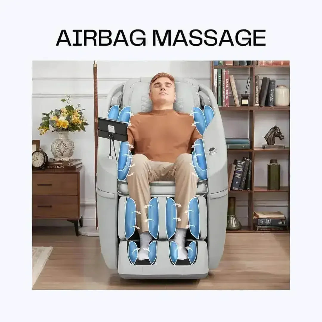 Ekanite 2 in 1 Massage Chair and Sofa (Grey) - Rotai - Best Massage Chair in Dubai UAE - Shop massage chairs in Dubai, UAE, Abu Dhabi