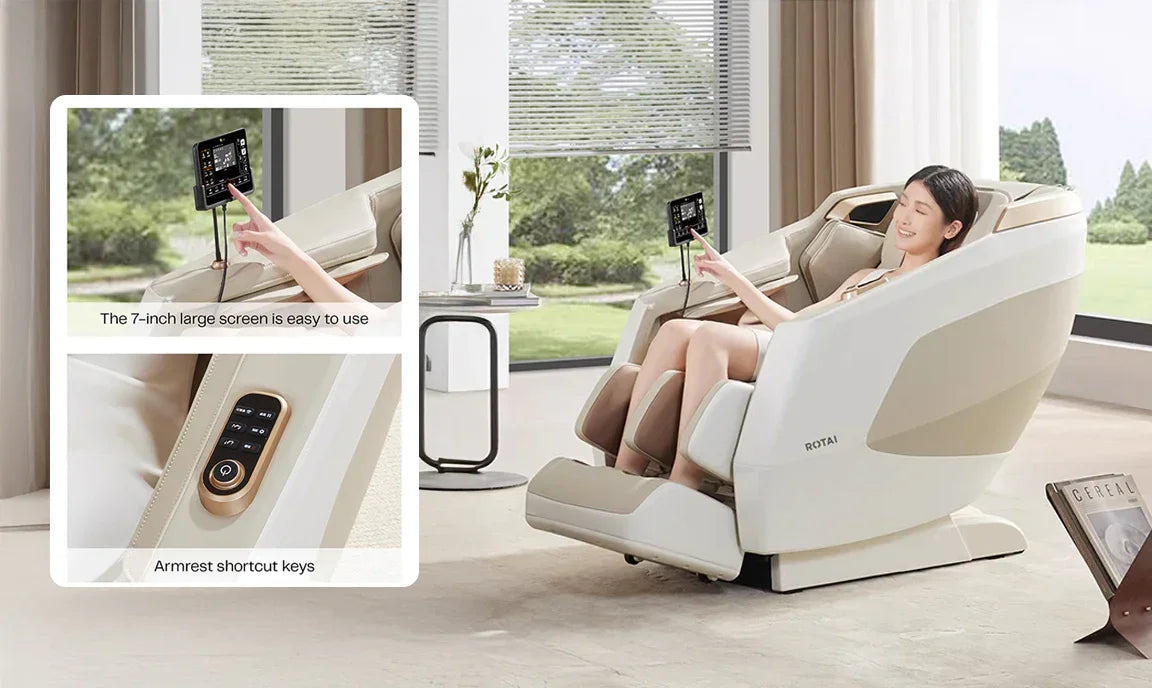 Rotai - Best Massage Chair in Dubai, UAE - Shop massage chairs in Abu Dhabi, UAE, Saudi Arabia كرسي التدليك