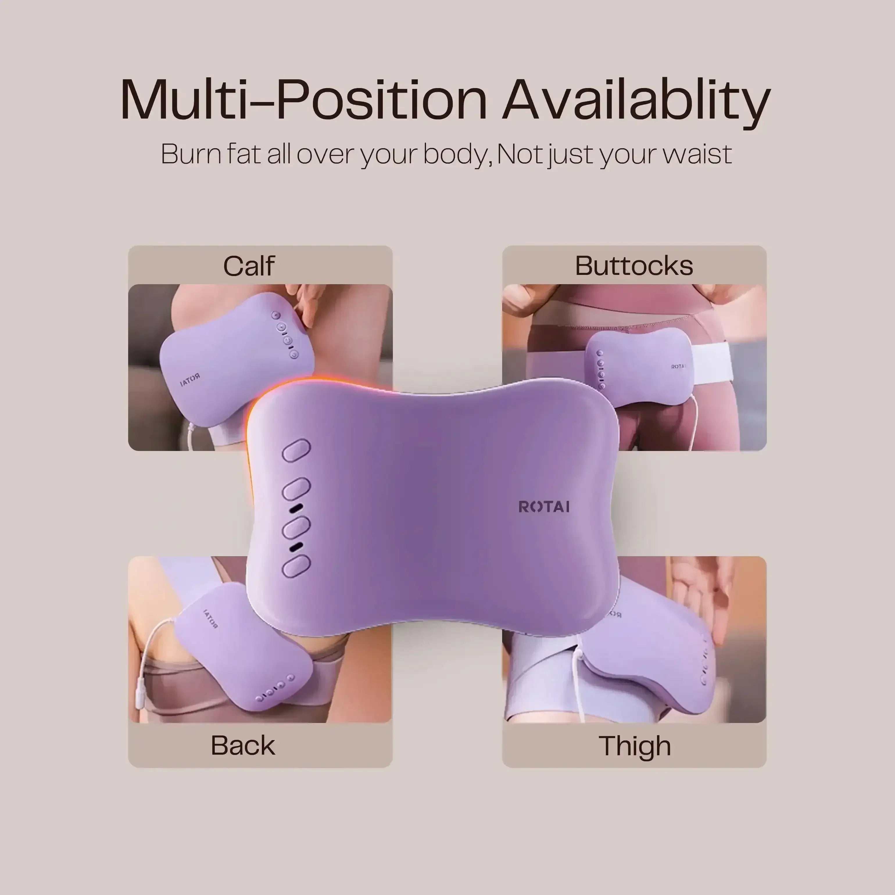 Intelligent Heating Massage Belt - Rotai - Best Massage Chair in Dubai UAE - Shop massage chairs in UAE, Saudi Arabia -Therapy Massage Chairs - Back, Neck, & Leg Pain Relief