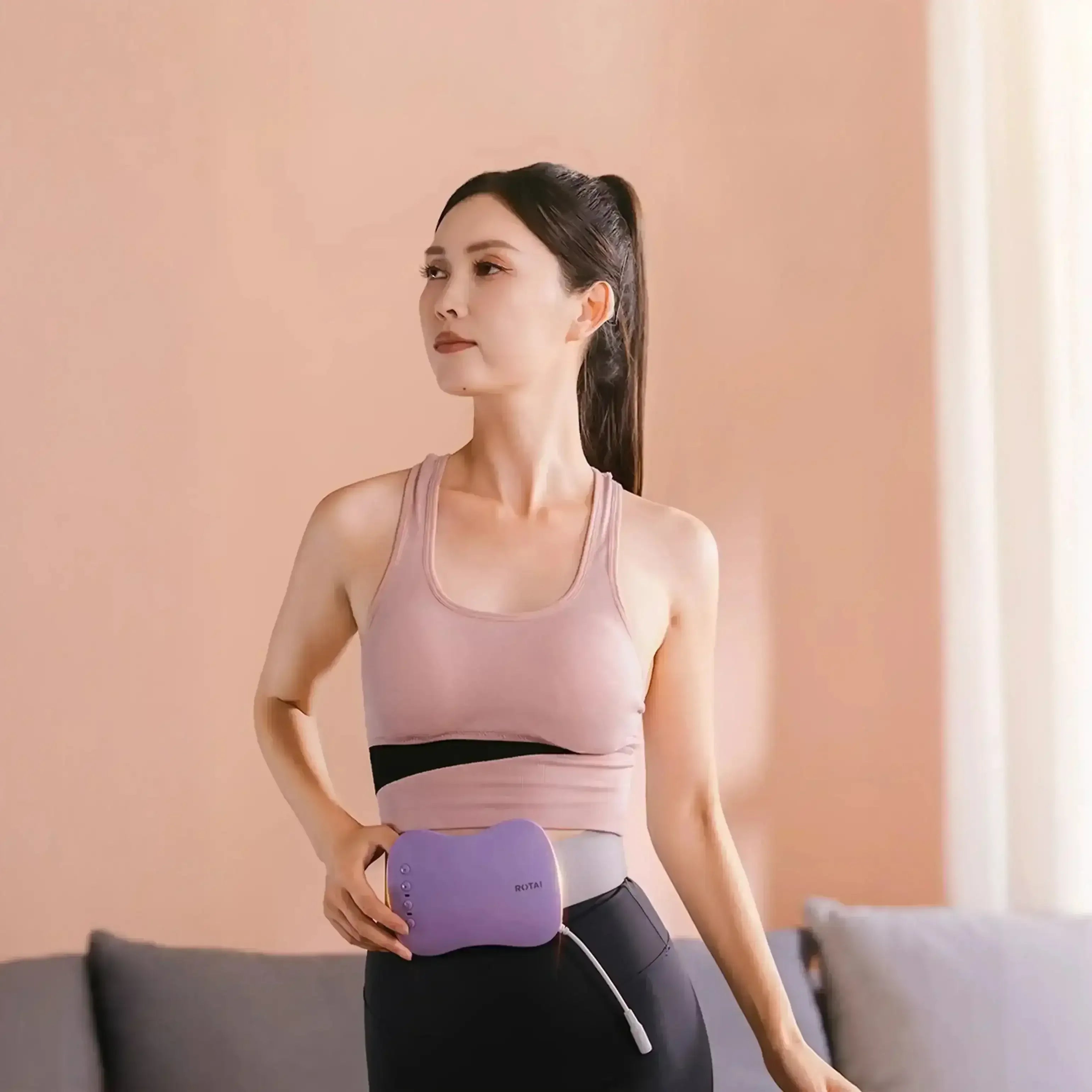 Intelligent Heating Massage Belt - Rotai - Best Massage Chair in Dubai UAE - Shop massage chairs in UAE, Saudi Arabia -Therapy Massage Chairs - Back, Neck, & Leg Pain Relief