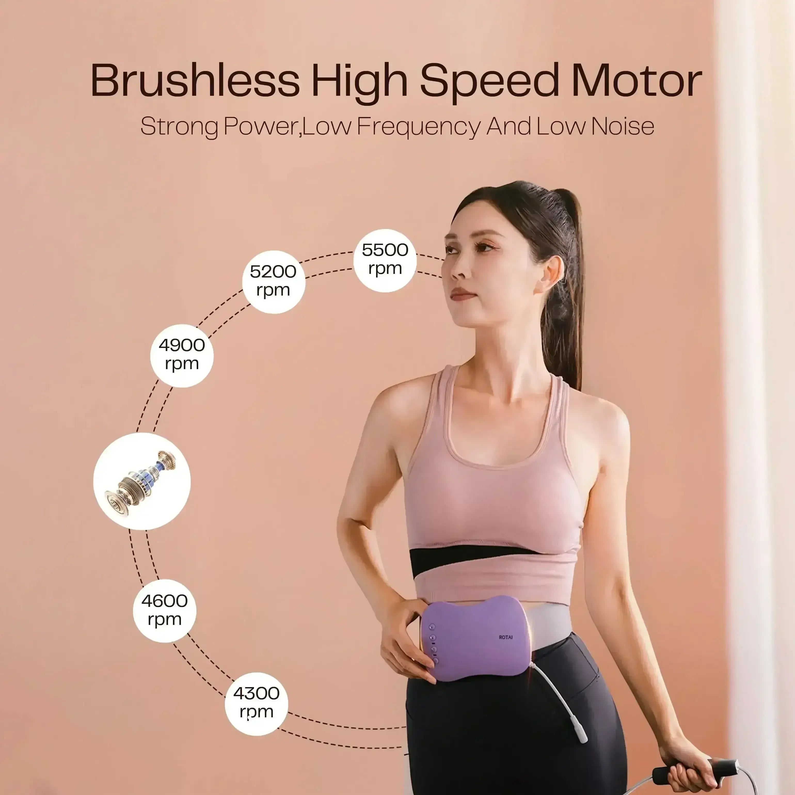 Intelligent Heating Massage Belt - Rotai - Best Massage Chair in Dubai UAE - Shop massage chairs in UAE, Saudi Arabia -Therapy Massage Chairs - Back, Neck, & Leg Pain Relief