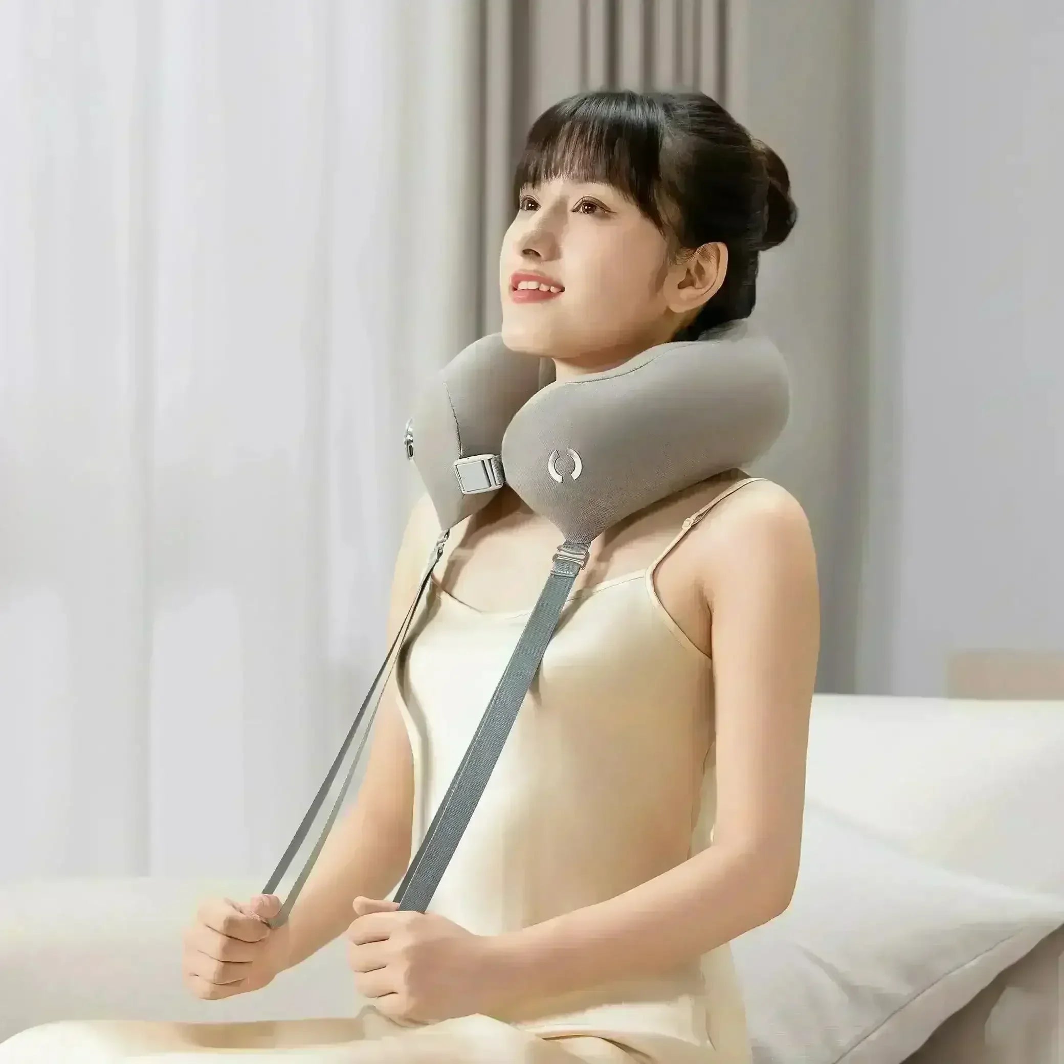 Electric Neck Massage Pillow - Rotai - Best Massage Chair in Dubai UAE - Shop massage chairs in UAE, Saudi Arabia -Therapy Massage Chairs - Back, Neck, & Leg Pain Relief