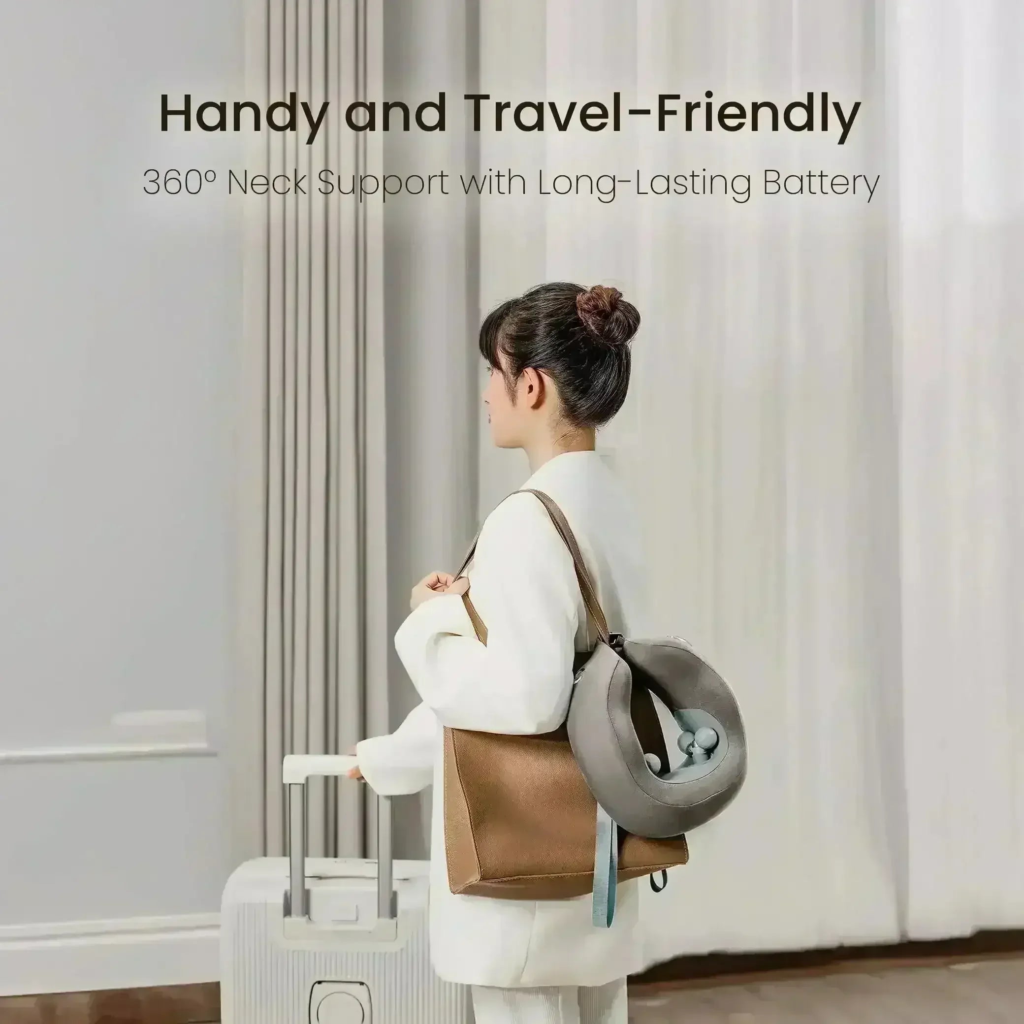 Electric Neck Massage Pillow - Rotai - Best Massage Chair in Dubai UAE - Shop massage chairs in UAE, Saudi Arabia -Therapy Massage Chairs - Back, Neck, & Leg Pain Relief