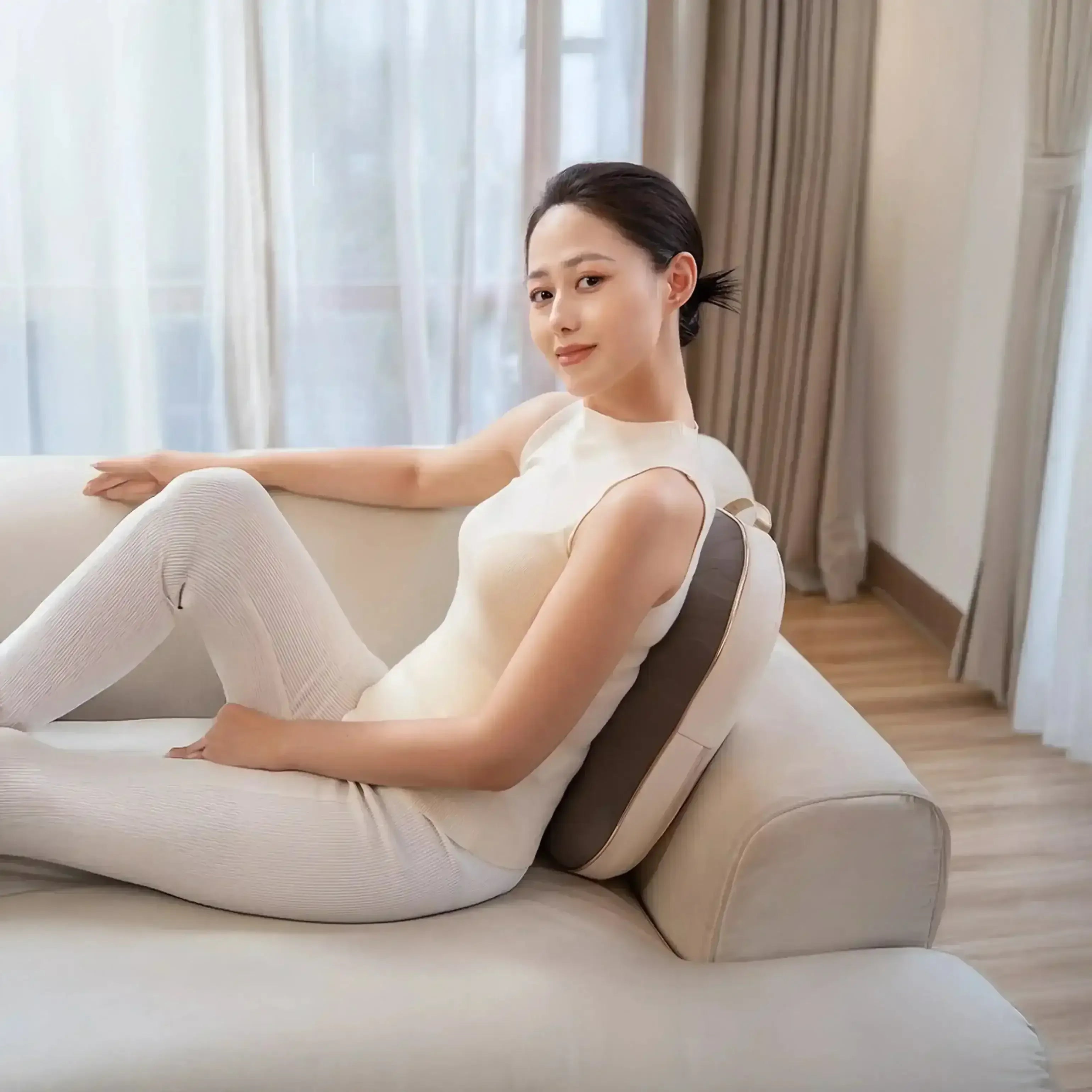 Lumbar Back Relief Pad - Rotai - Best Massage Chair in Dubai UAE - Shop massage chairs in UAE, Saudi Arabia -Therapy Massage Chairs - Back, Neck, & Leg Pain Relief