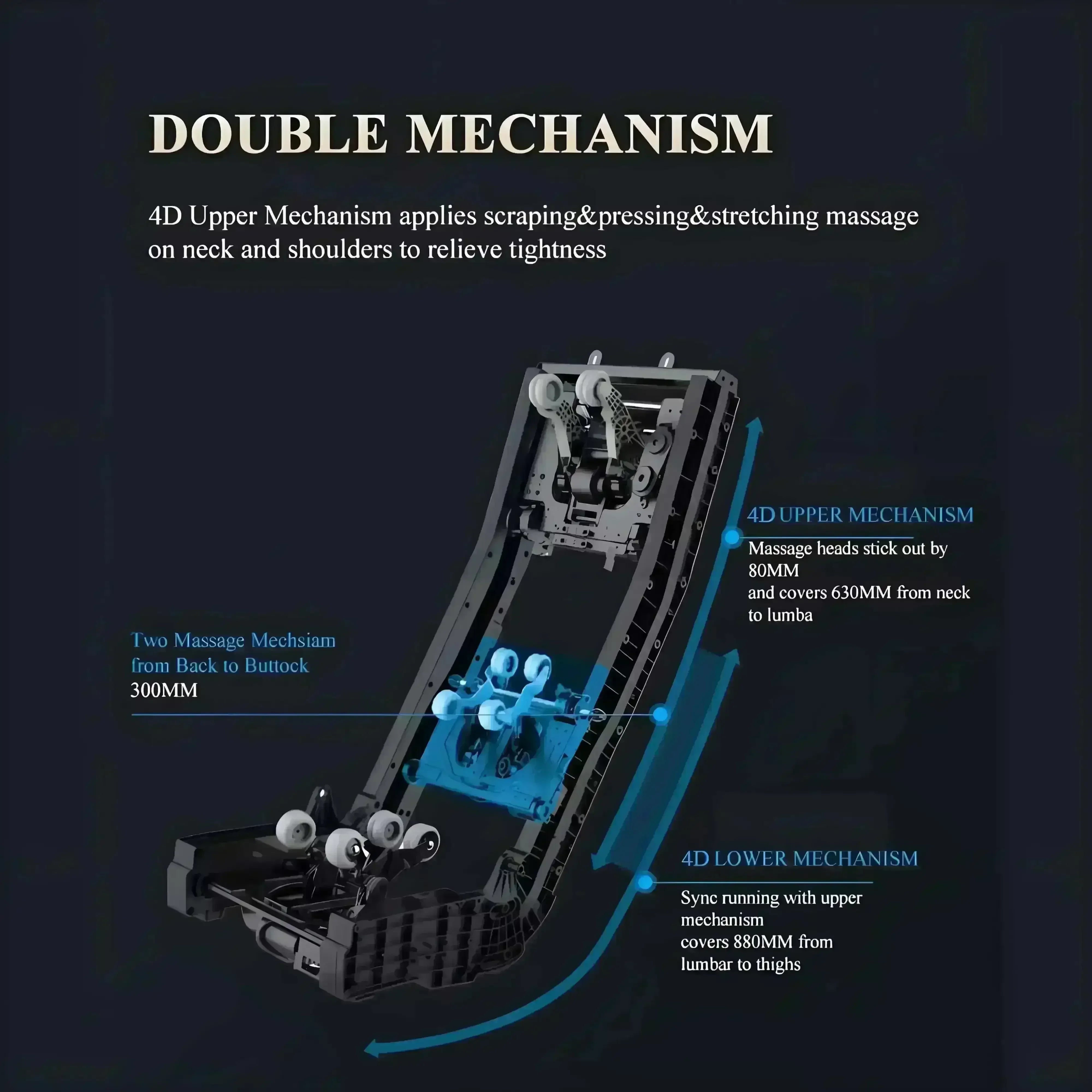 Black Panther Massage Chair - Rotai - Best Massage Chair in Dubai UAE - Shop massage chairs in Dubai, UAE, Abu Dhabi