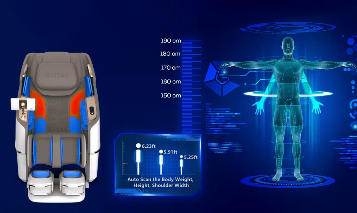 Rotai - Best Massage Chair in Dubai, UAE - Shop massage chairs in Abu Dhabi, UAE, Saudi Arabia كرسي التدليك