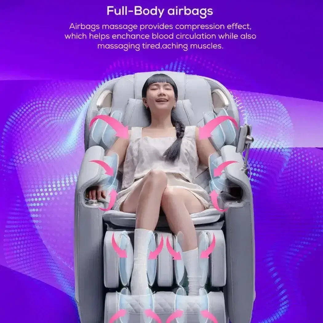 Royal Omega Massage Chair (Green) - Rotai - Best Massage Chair in Dubai UAE - Shop massage chairs in UAE, Saudi Arabia -Therapy Massage Chairs - Back, Neck, & Leg Pain Relief