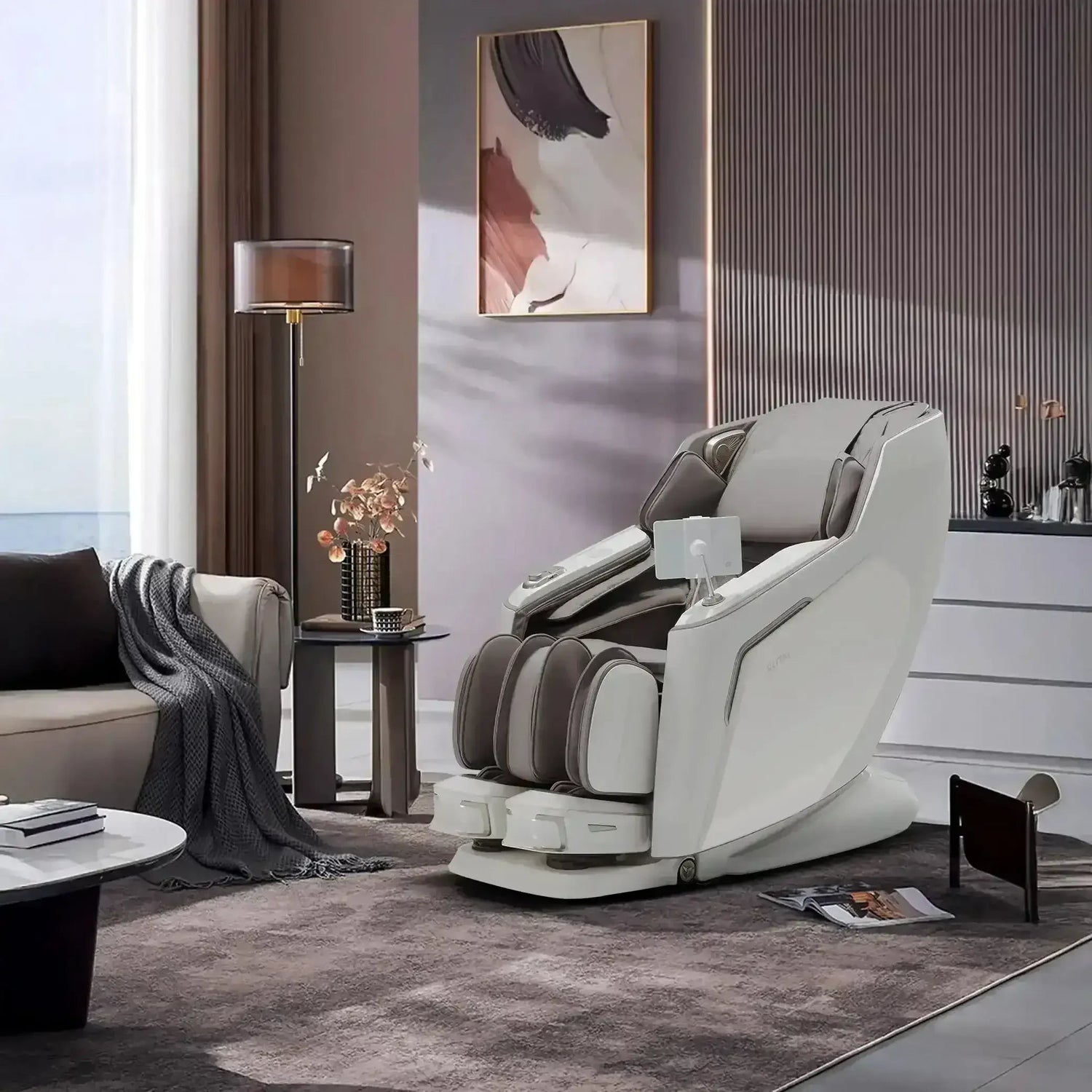 Vanquish Massage Chair (White) massage chair Saudi Arabia