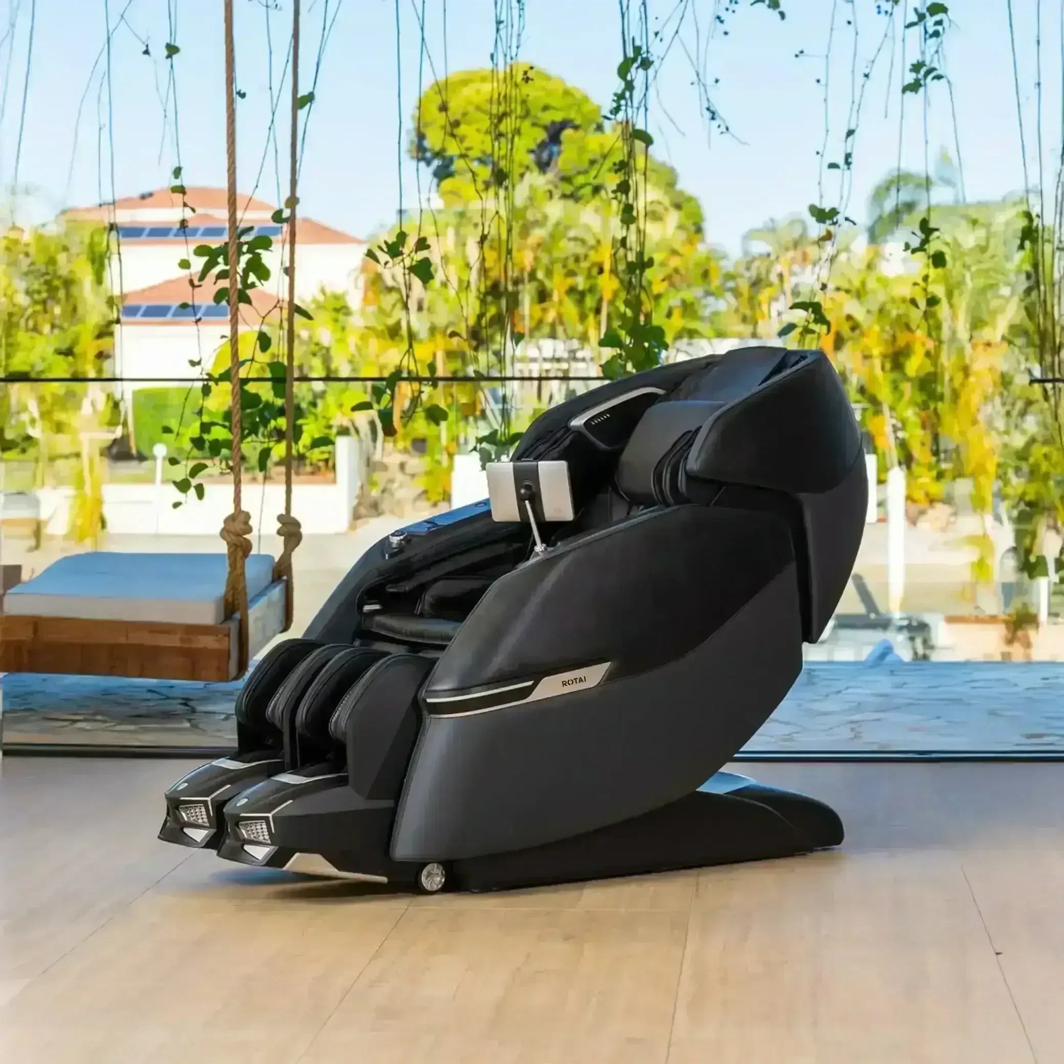 Advanced AI Robotic Massage Chair (Space Black) massage chair Saudi Arabia