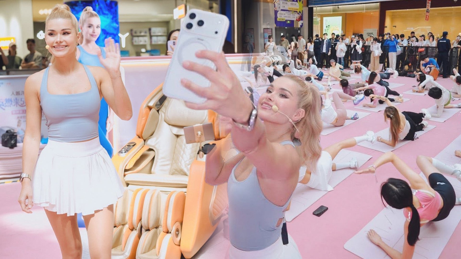 Pamela Reif joins Rotai for a special Mother’s Day event