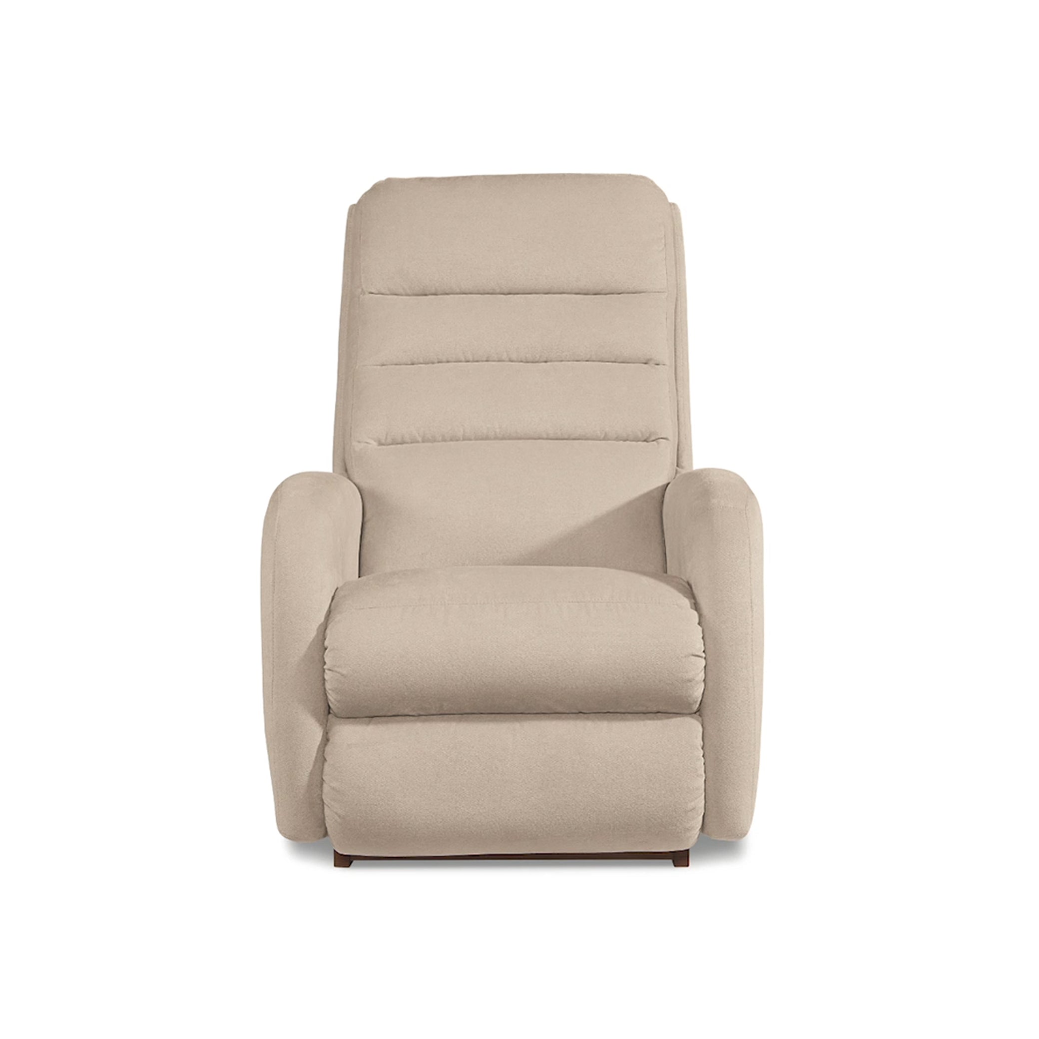 La-Z-Boy Forum Manual Rocker Recliner in beige, perfect for tall individuals, available at Lazy Boy Recliners shop in Dubai, UAE