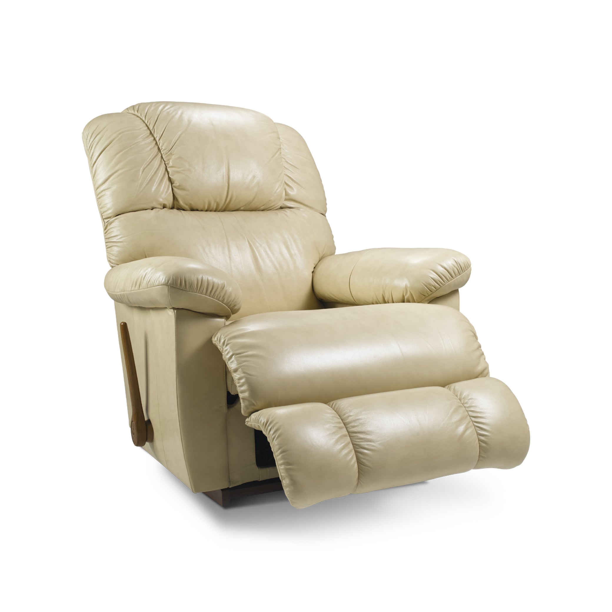 La-Z-Boy Bennett Manual Wall Recliner in cream color, perfect for tall individuals, contemporary style, available at Lazy Boy Recliners shop in Dubai, UAE