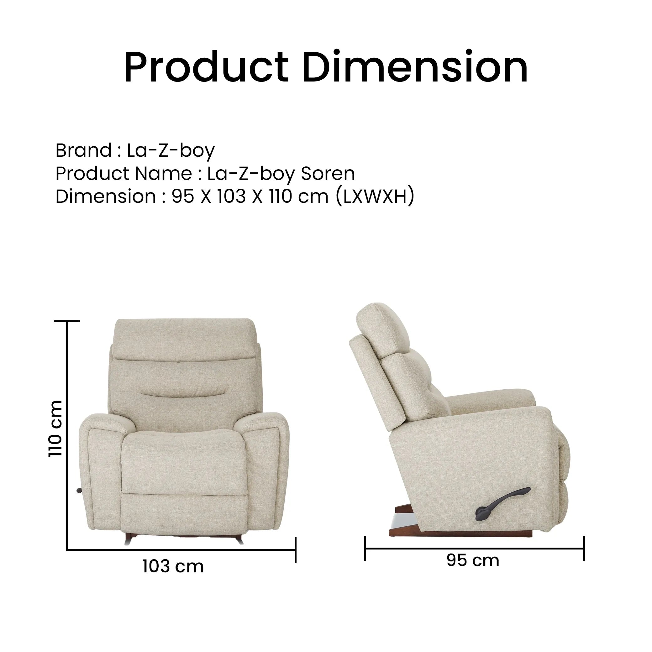 Soren La-Z-Boy Wall Recliner - Rotai - Best Massage Chair in Dubai UAE