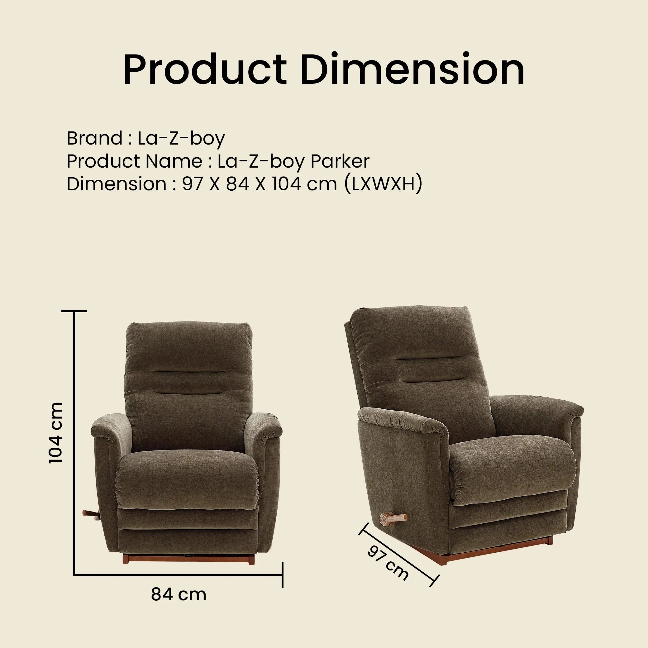 Parker La-Z-Boy Wall Recliner - Rotai - Best Massage Chair in Dubai UAE