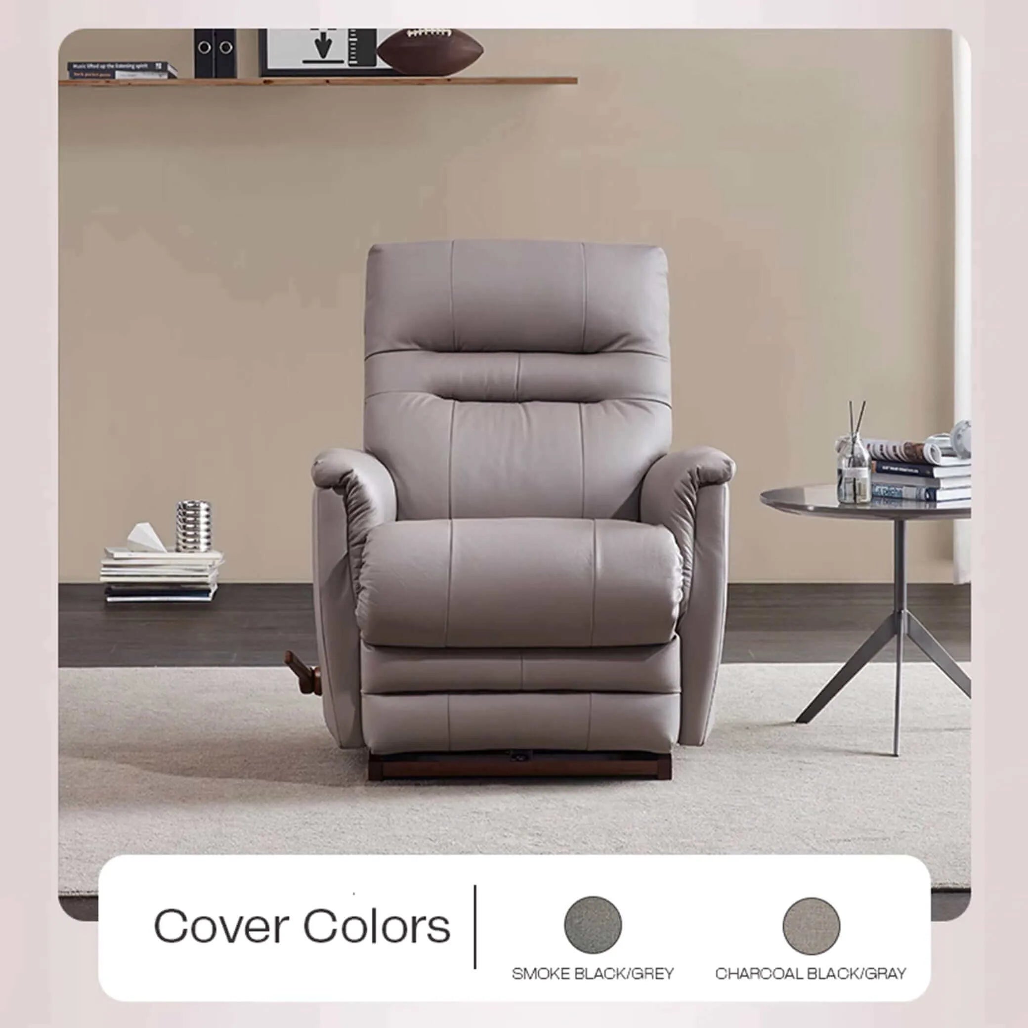 Parker La-Z-Boy Rocker Recliner in smoke and charcoal colors, Lazy Boy Parker Recliner, Best Recliner in UAE, Shop Recliner UAE. best recliner shop in uae أريكة كرسي, Best Recliners in UAE, Buy recliners UAE, fast delivery, Buy Lazy Recliner Chair, Reclin