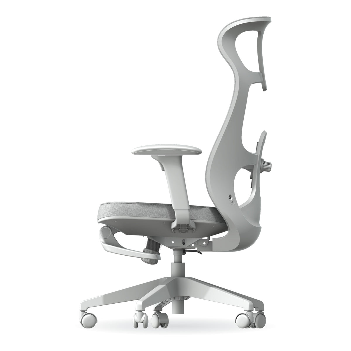 Rotai M320 office massage chair, side view
