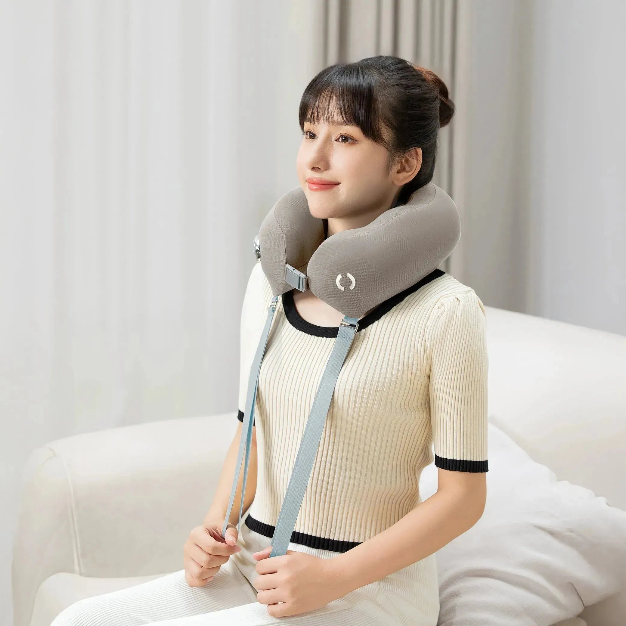 Electric Neck Massage Pillow - Rotai - Best Massage Chair in Dubai UAE - Shop massage chairs in Dubai, UAE, Abu Dhabi