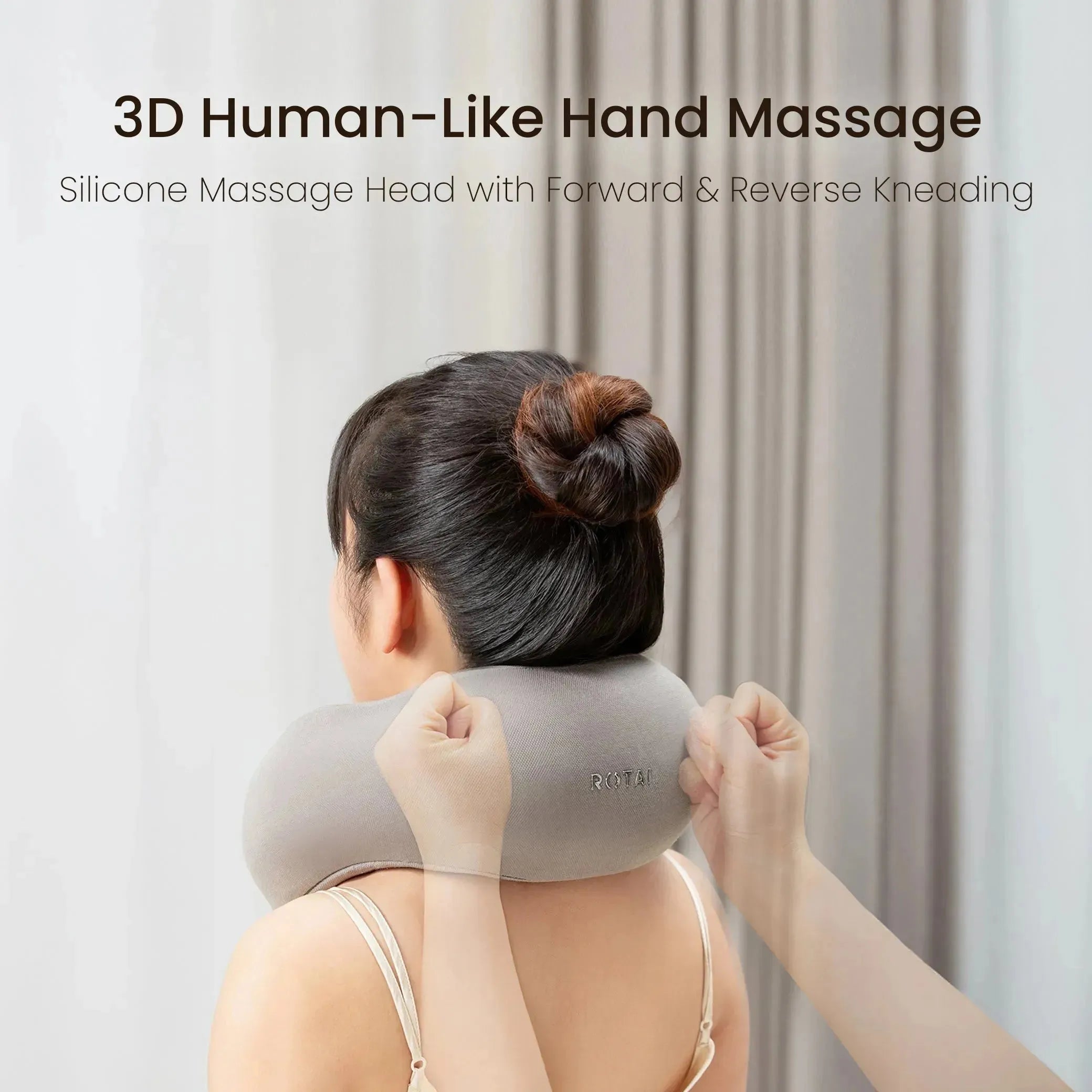 Electric Neck Massage Pillow - Rotai - Best Massage Chair in Dubai UAE - Shop massage chairs in Dubai, UAE, Abu Dhabi