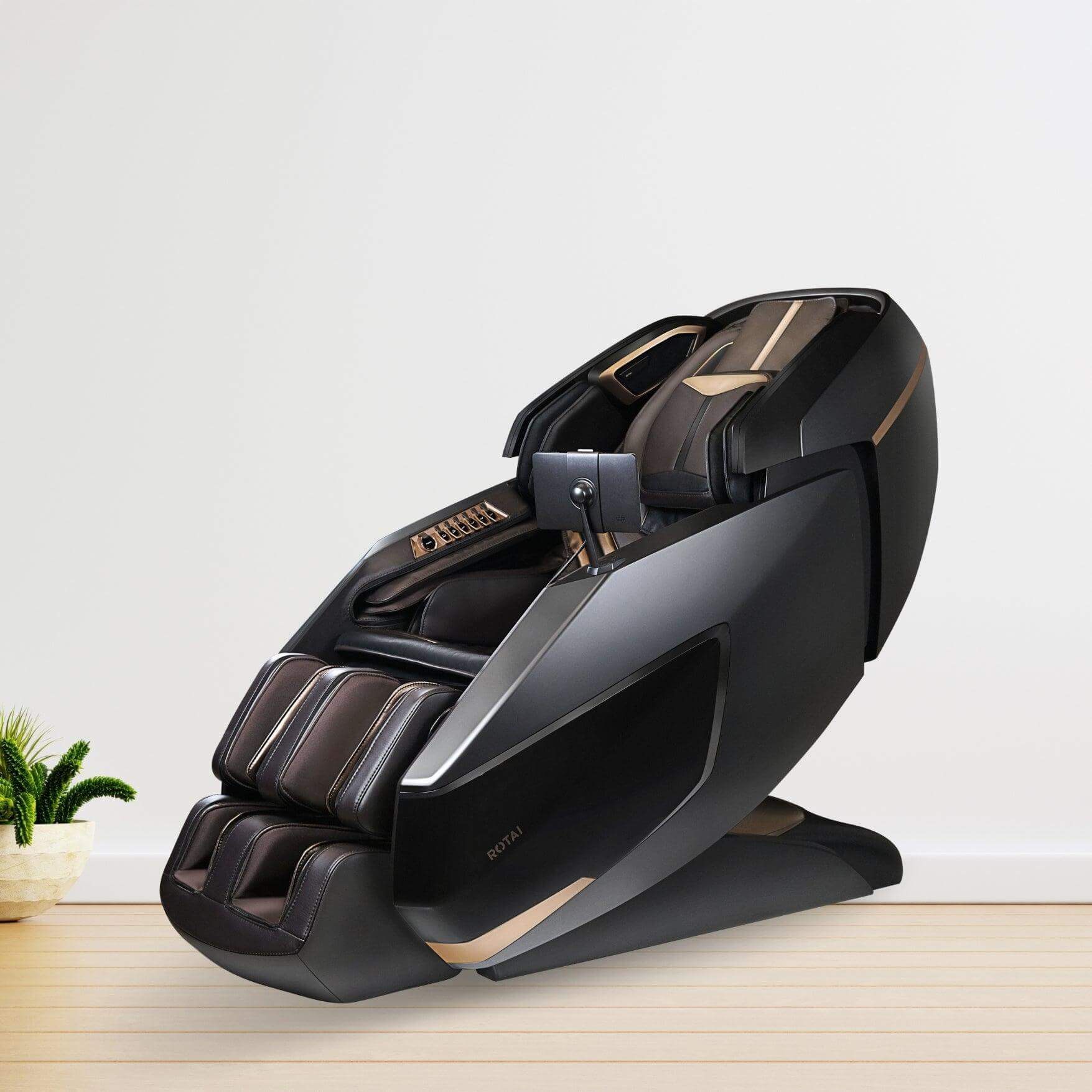 Lambo Luxury Massage Chair (Black) - Rotai - Best Massage Chair in Dubai UAE - Shop massage chairs in Dubai, UAE, Abu Dhabi