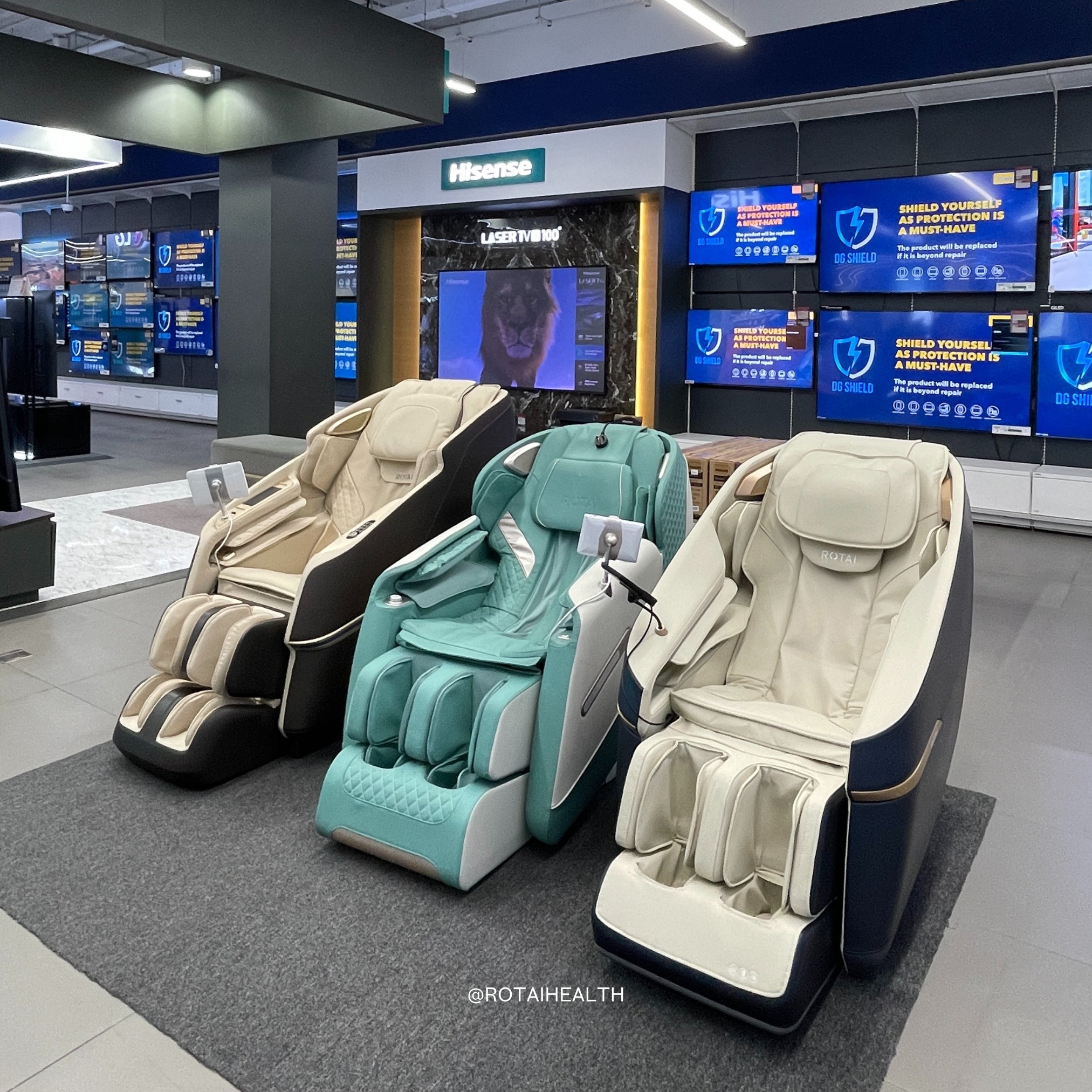 Discover ultimate relaxation with our range of massage chairs and devices. Experience comfort and relief like never before. Massage Chairs UAE | 30-75% OFF | Dubai, Abu Dhabi Wide Range of Massage Chairs at best price in Dubai, UAE