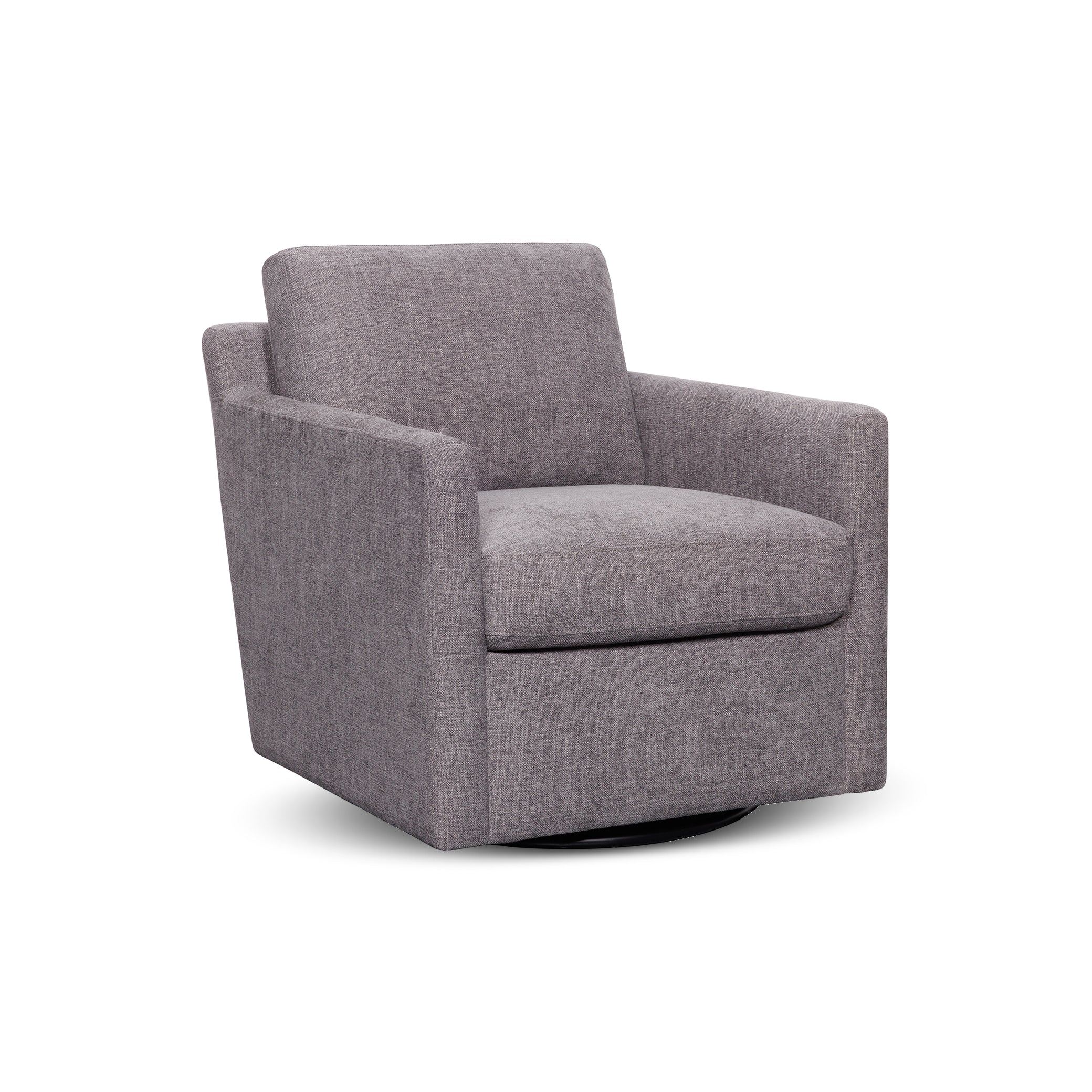 Harris Swivel Chair - Pewter - Rotai - Best Massage Chair in Dubai UAE - Shop massage chairs in UAE, Saudi Arabia -Therapy Massage Chairs - Back, Neck, & Leg Pain Relief