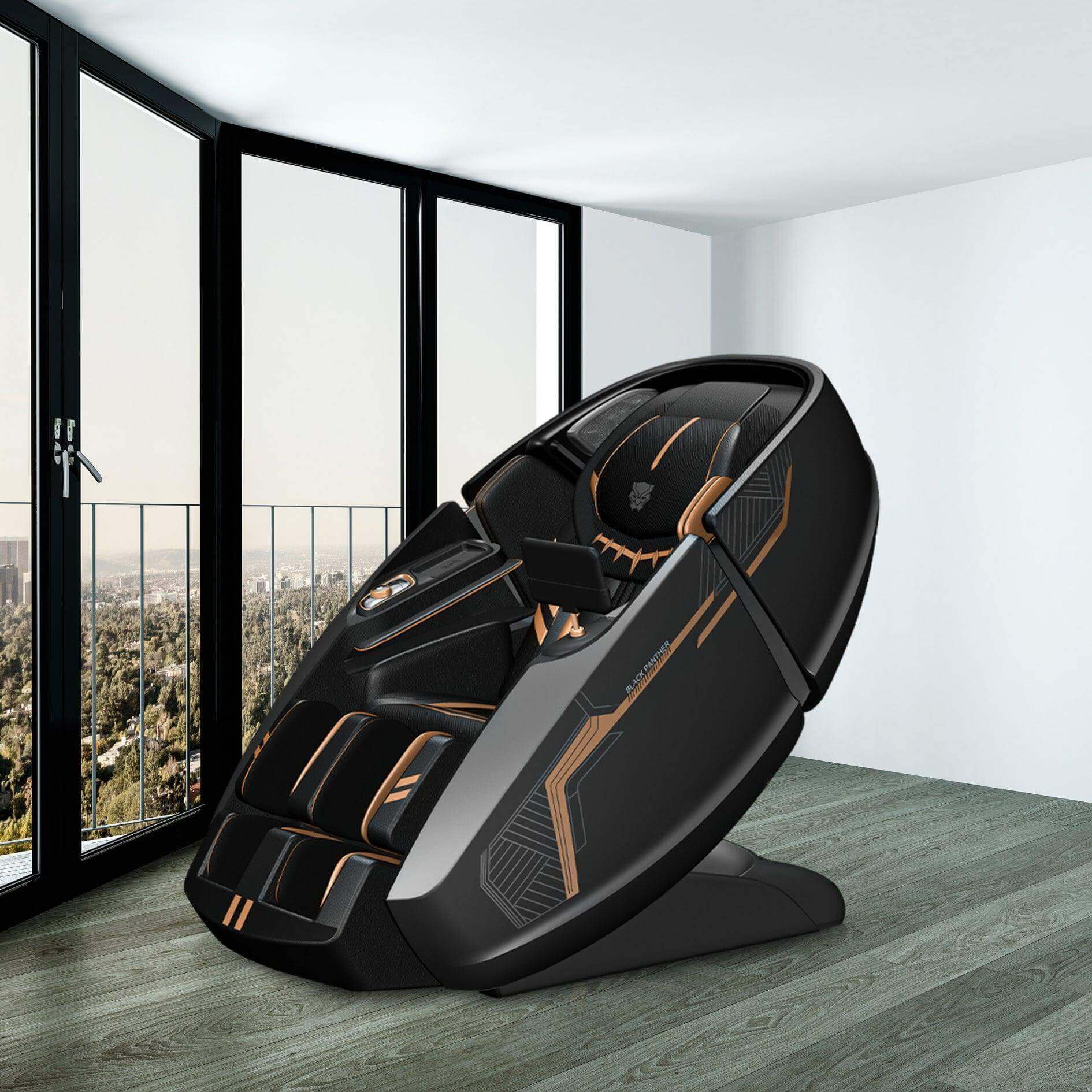 Black Panther Massage Chair - Rotai - Best Massage Chair in Dubai UAE - Shop massage chairs in Dubai, UAE, Abu Dhabi