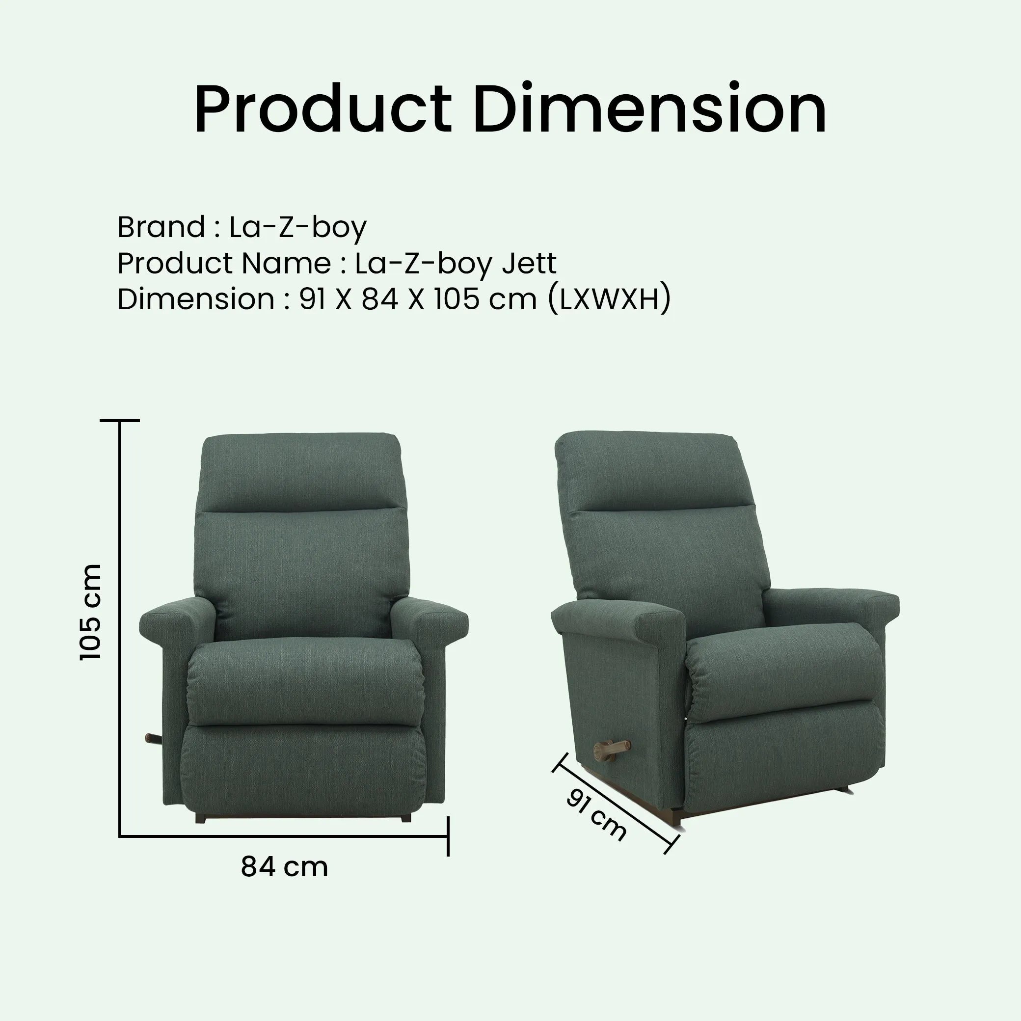 Jett La-Z-Boy Wall Recliner - Rotai - Best Massage Chair in Dubai UAE