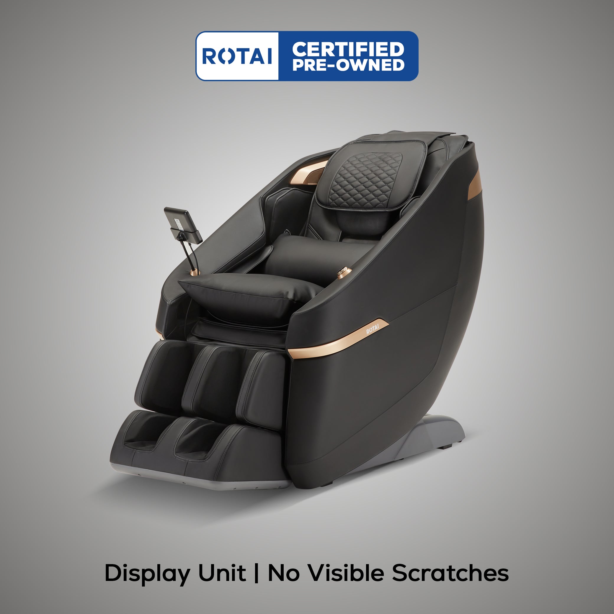 Ekanite 2 in 1 Massage Chair and Sofa - Black (Pre-Owned)